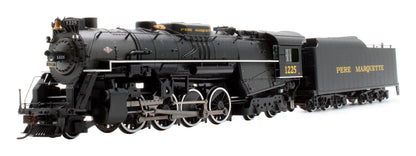 Pre-Owned 52403 2-8-4 Berkshire Pere Marquette #1225 - DCC Sound fitted
