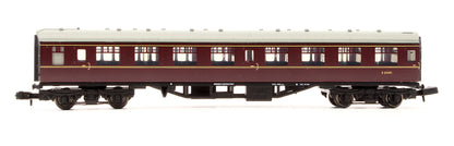 Pre-Owned 374-053E MK1 SK Corridor Second Coach BR Maroon 'E25491'