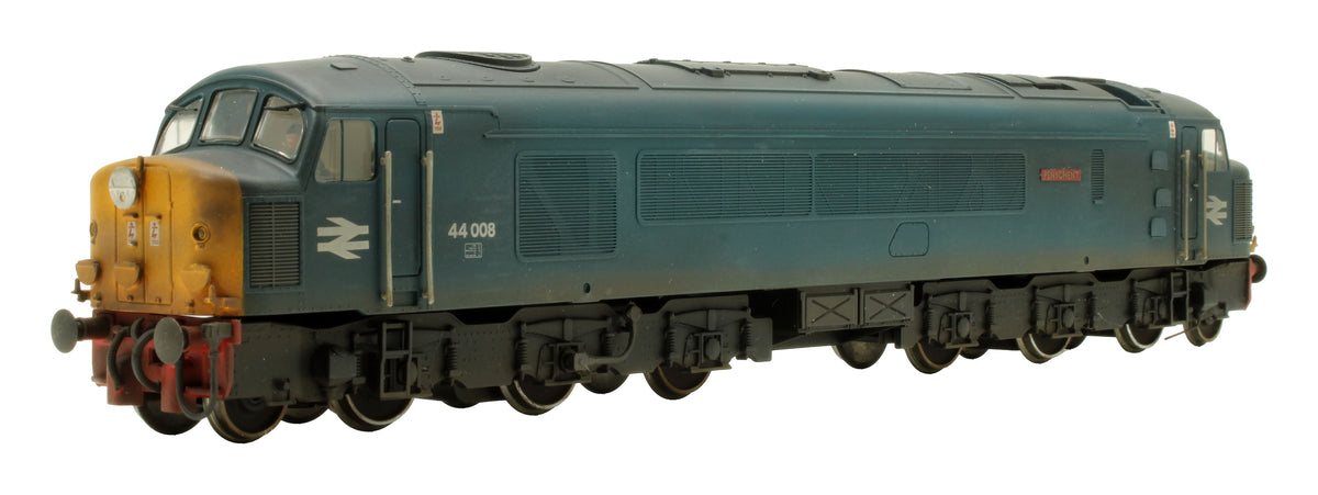 Pre-Owned 32-651 Class 44 Diesel 44008 'Penyghent' BR Blue Diesel Locomotive - Custom Weathered