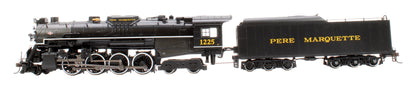 Pre-Owned 52403 2-8-4 Berkshire Pere Marquette #1225 - DCC Sound fitted
