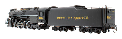 Pre-Owned 52403 2-8-4 Berkshire Pere Marquette #1225 - DCC Sound fitted
