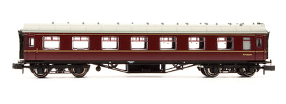 Pre-Owned 374-842A Stanier Vestibule Second Coach BR Maroon 'M9480M'