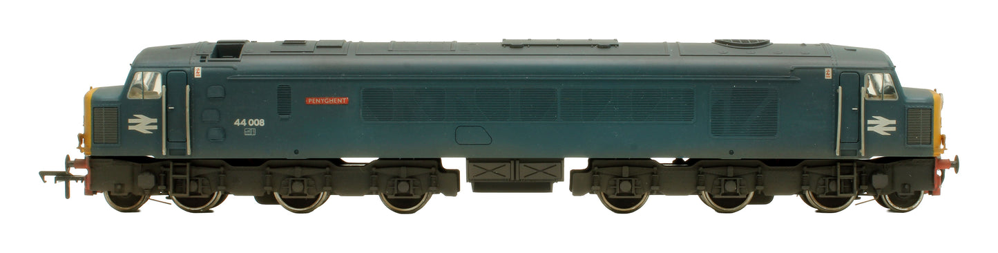 Pre-Owned 32-651 Class 44 Diesel 44008 'Penyghent' BR Blue Diesel Locomotive - Custom Weathered