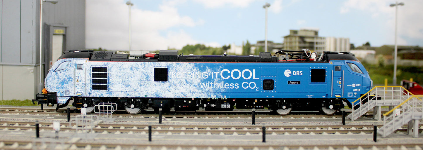 Class 88 'Aurora' 88010 DRS Refrigerated Rail Electro-Diesel Locomotive