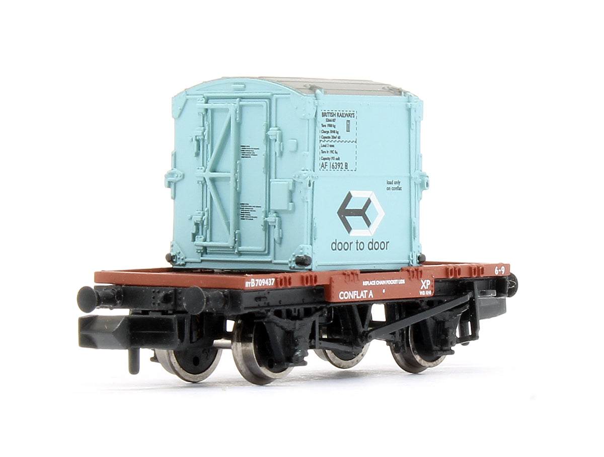 Pre-Owned Conflat With AF Container BR Light Blue