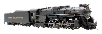 Pre-Owned 52403 2-8-4 Berkshire Pere Marquette #1225 - DCC Sound fitted