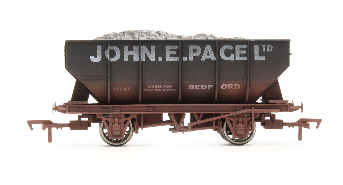 Pre-Owned 'John. E. Page Ltd' Hopper Wagon No.11741 - Weathered - Limited Edition