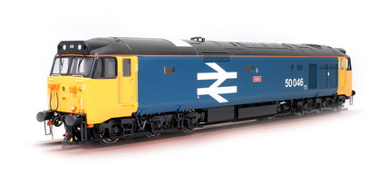 Pre-Owned Class 50 046 'Ajax' BR Blue Large Logo (Black Roof) Diesel Locomotive