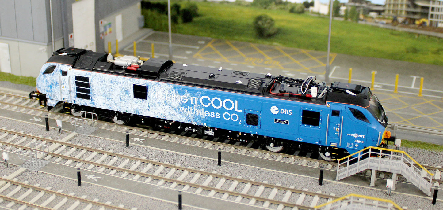 Class 88 'Aurora' 88010 DRS Refrigerated Rail Electro-Diesel Locomotive