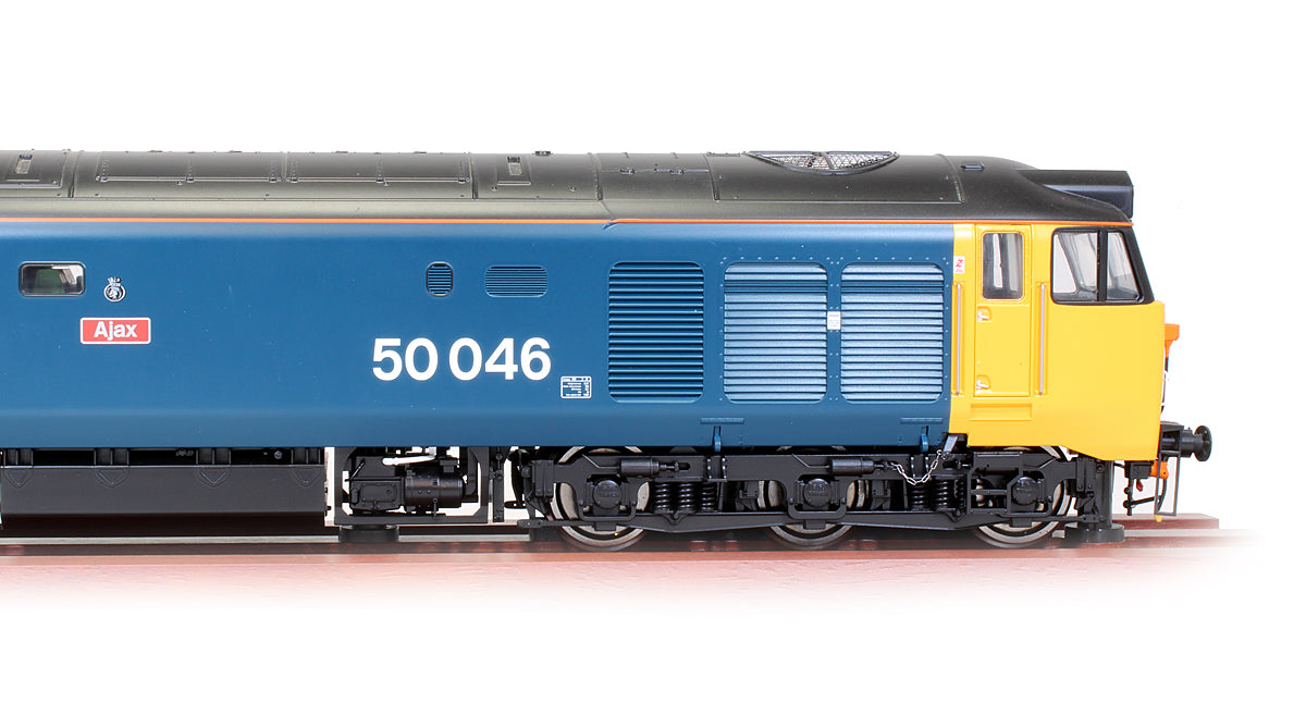 Pre-Owned Class 50 046 'Ajax' BR Blue Large Logo (Black Roof) Diesel Locomotive