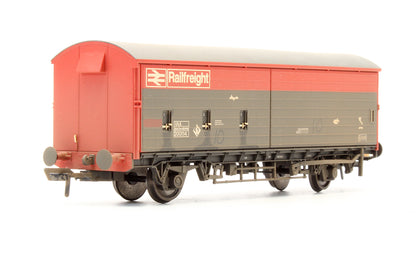 Pre-Owned VAA Box Van BR Railfreight Red & Grey '200114' - Weathered