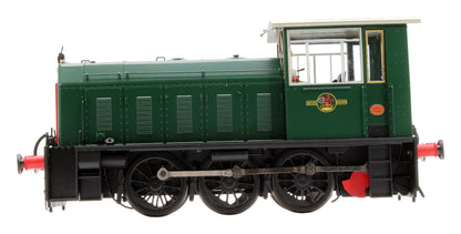 Pre-Owned 25901 BR Plain Green 0-6-0 Class 05 Hunslet Diesel Locomotive