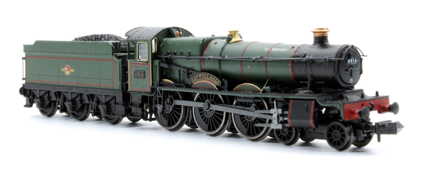 2S-010-002 Pre-Owned BR Lined Green 4-6-0 Cranmore Hall' 4914 Steam Locomotive