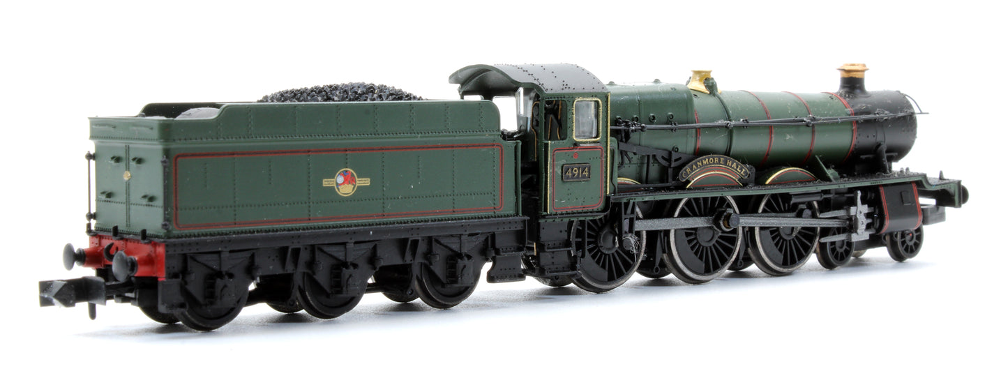 2S-010-002 Pre-Owned BR Lined Green 4-6-0 Cranmore Hall' 4914 Steam Locomotive