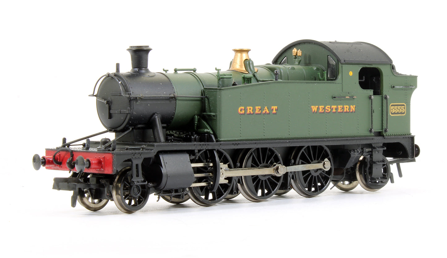Pre-Owned 32-136 4575 Prairie Tank 5555 Great Western Green Steam Locomotive
