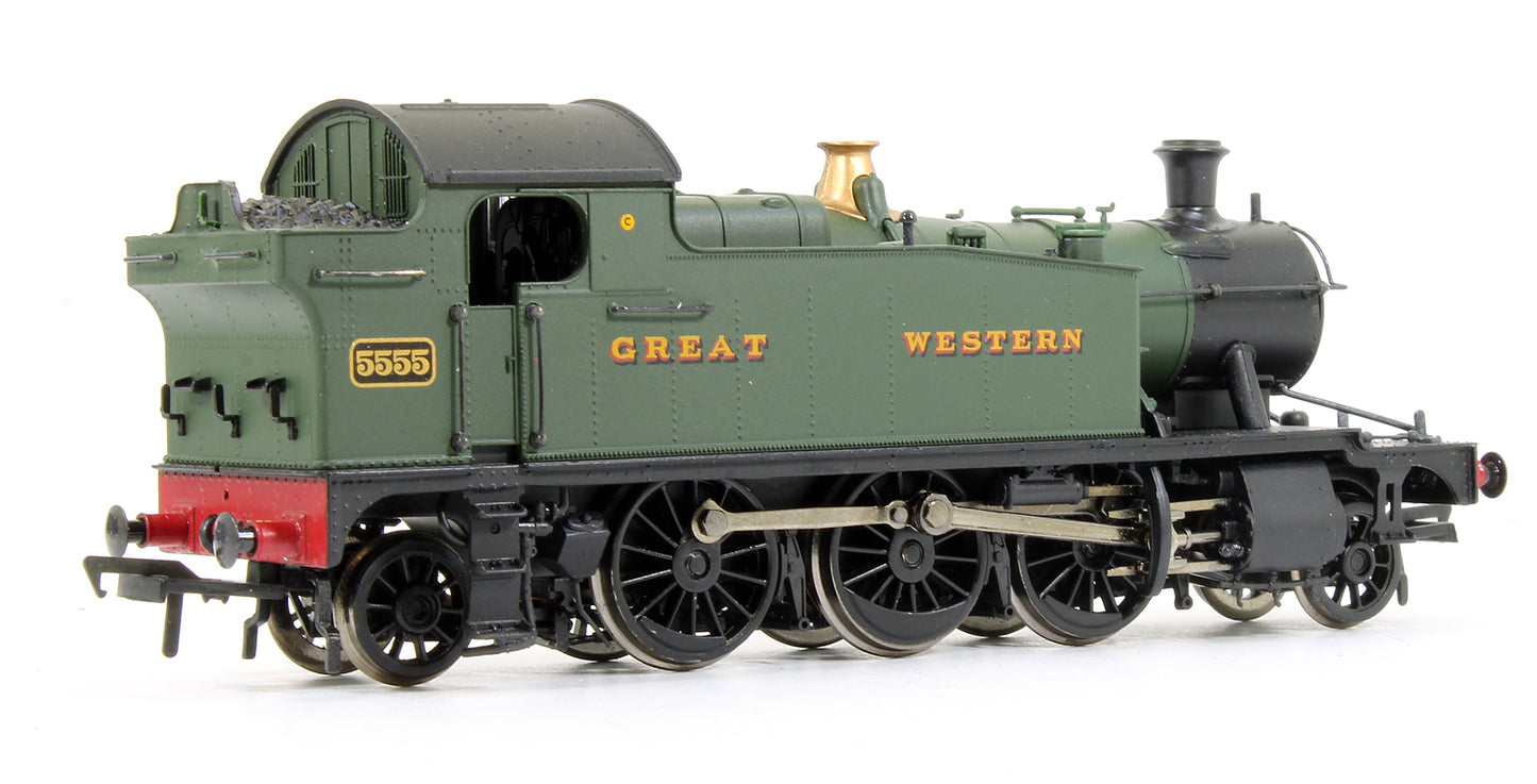 Pre-Owned 32-136 4575 Prairie Tank 5555 Great Western Green Steam Locomotive