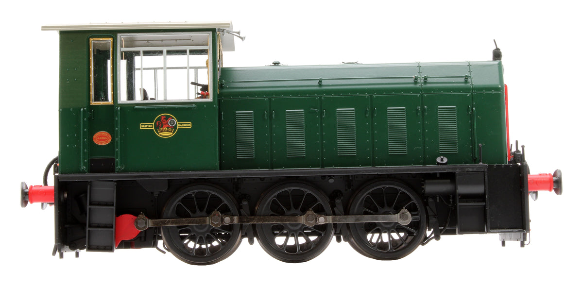 Pre-Owned 25901 BR Plain Green 0-6-0 Class 05 Hunslet Diesel Locomotive