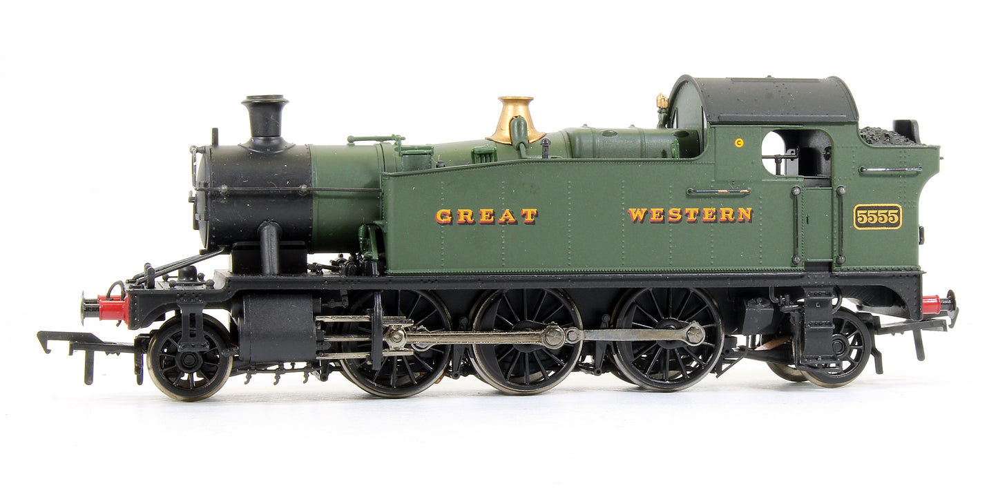 Pre-Owned 32-136 4575 Prairie Tank 5555 Great Western Green Steam Locomotive