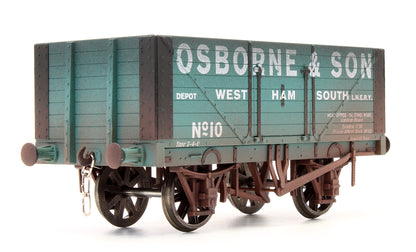 Pre-Owned POW12 8 Plank Open Wagon 'Osborne & Son' No.10 - Weathered - Limited Edition