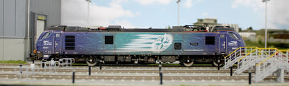 Highly Detailed Premium Weathered Class 88 'Electra' 88007 DRS Electro-Diesel Locomotive (DCC Sound & Working Pantograph)