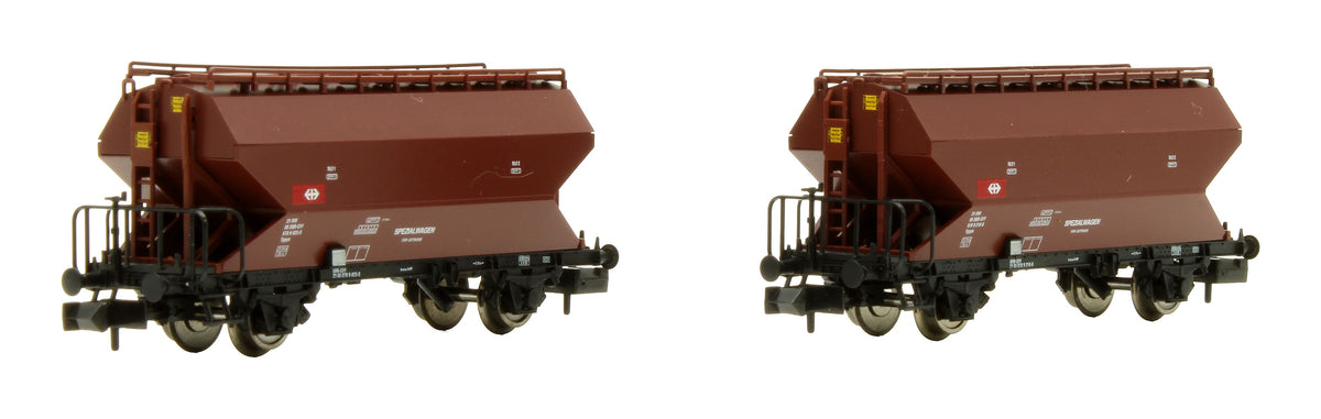 Pre-Owned 830312 SBB '21 85 578 9 423-3' Tgpps Grain Silo Wagon Set