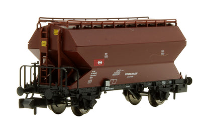 Pre-Owned 830312 SBB '21 85 578 9 423-3' Tgpps Grain Silo Wagon Set