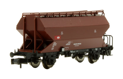 Pre-Owned 830312 SBB '21 85 578 9 423-3' Tgpps Grain Silo Wagon Set
