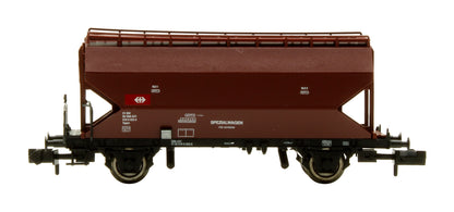 Pre-Owned 830312 SBB '21 85 578 9 423-3' Tgpps Grain Silo Wagon Set