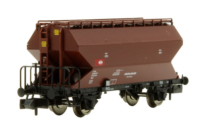 Pre-Owned 830312 SBB '21 85 578 9 423-3' Tgpps Grain Silo Wagon Set