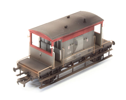 Pre-Owned 37-535C 20 Ton Brake Van BR RailFreight No.955016 - Custom Weathered