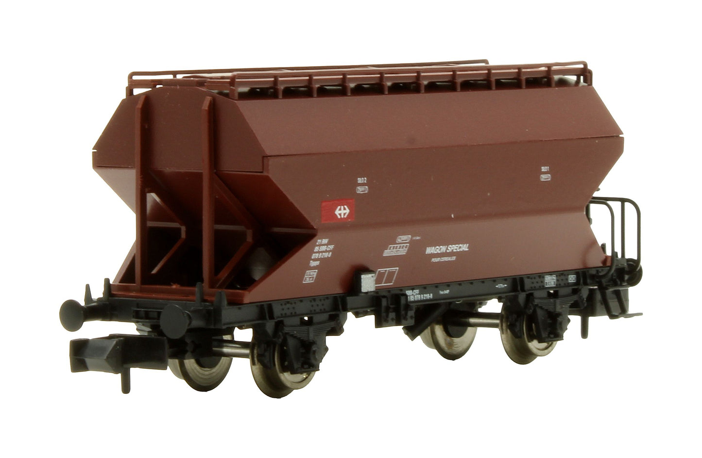 Pre-Owned 830312 SBB '21 85 578 9 423-3' Tgpps Grain Silo Wagon Set