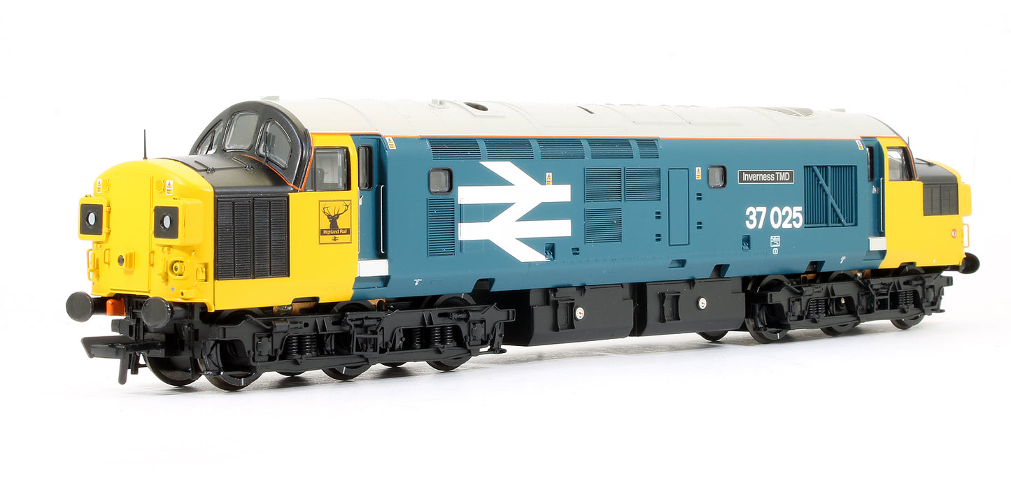 Pre-Owned 32-780RJDS Class 37/0 37025 'Inverness TMD' BR Blue Large Logo Regional Exclusive Model (DCC Sound Fitted)
