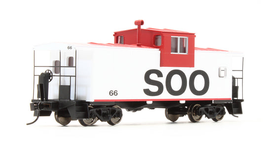 Pre-Owned Int'l Extended Wide Vision Caboose Soo Line - Road #66