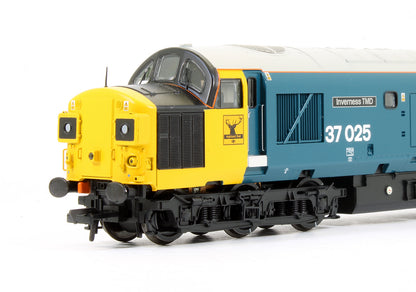 Pre-Owned 32-780RJDS Class 37/0 37025 'Inverness TMD' BR Blue Large Logo Regional Exclusive Model (DCC Sound Fitted)