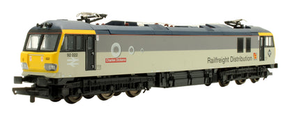Pre-Owned 204870A7 BR Triple Grey Class 92 92022 'Charles Dickins' Electric Locomotive