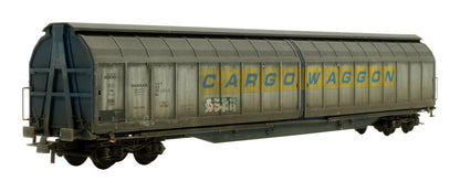 Pre-Owned 47130 DB Danzas 'Cargowaggon' Sliding Wall Wagon - Weathered