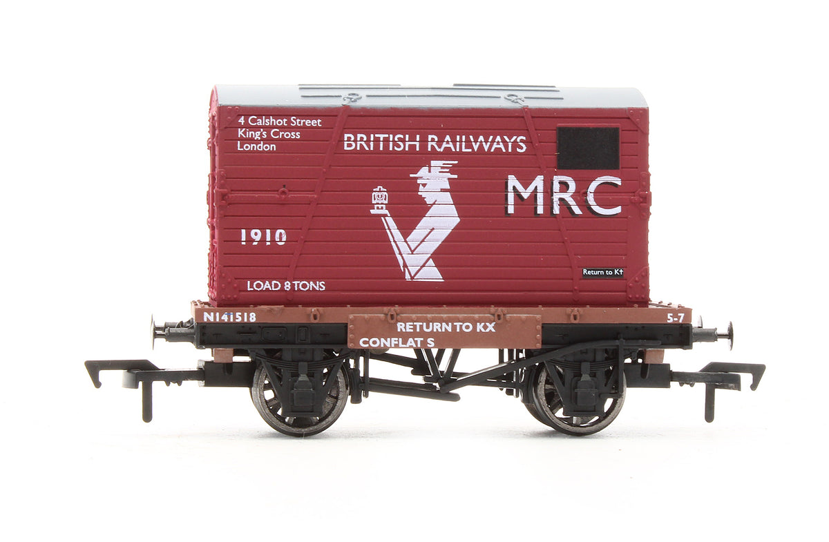 Pre-Owned Conflat Wagon With Container - Limited Edition