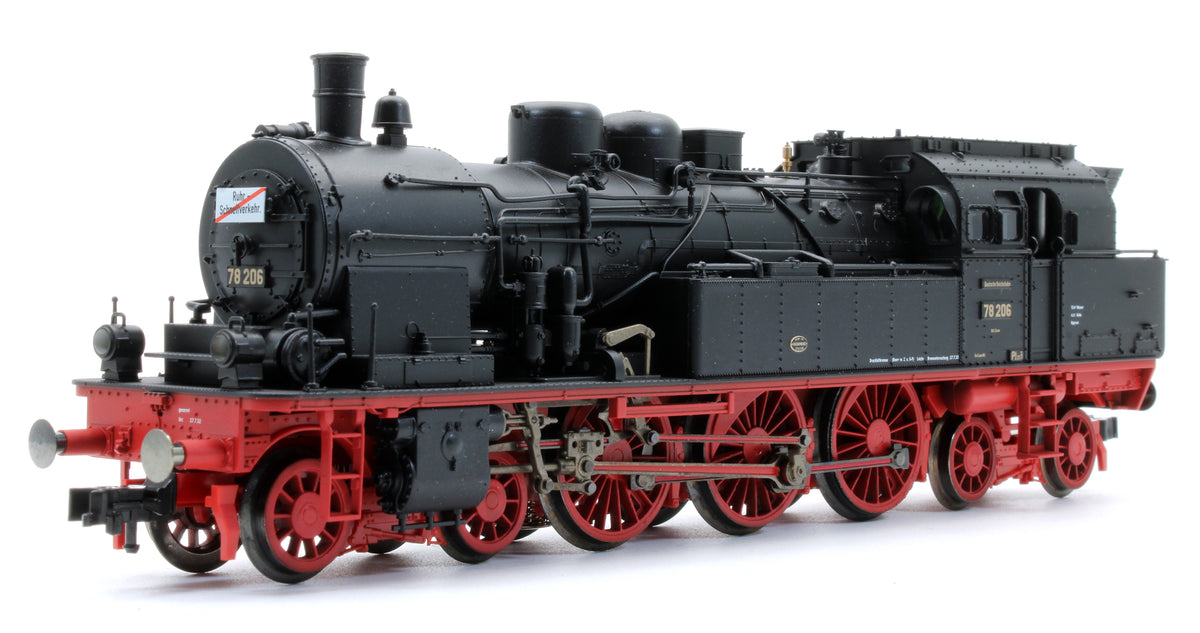 Pre-Owned BR78 Steam Locomotive with Compartment Coaches Ruhr Express/Rapid Transit - DCC Sound