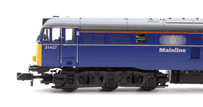 Class 31/4 Refurbished 31407 Mainline Freight Diesel Locomotive - DCC Sound