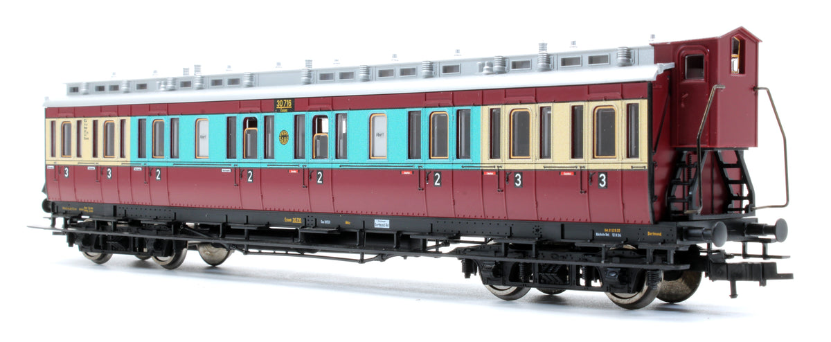 Pre-Owned BR78 Steam Locomotive with Compartment Coaches Ruhr Express/Rapid Transit - DCC Sound