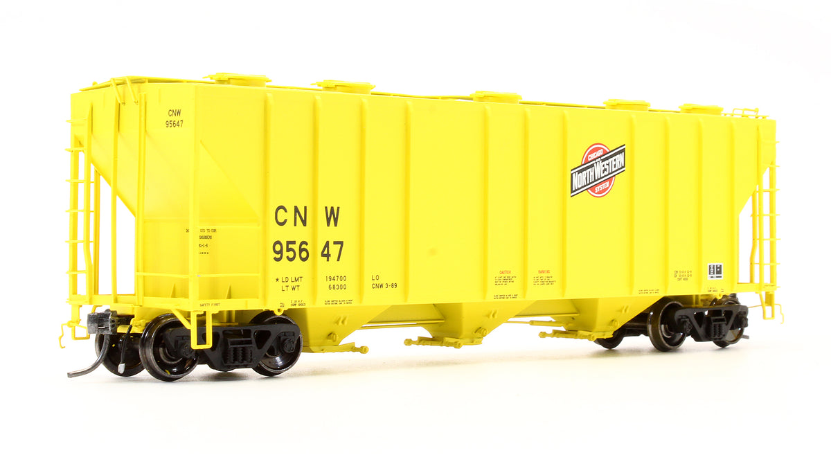 Pre-Owned 10533-02 PS4000 Covered Hopper CNW 'Zito Yellow' - Road #95647