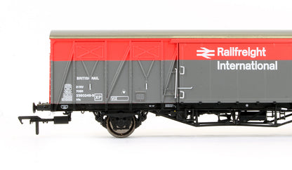 Pre-Owned 910008 VIX Ferry Van, VIX No. 21 70 2380 249-9, Railfreight International red/grey