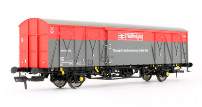 Pre-Owned 910005 VIX Ferry Van, VIX No.23803042 Railfreight red/grey