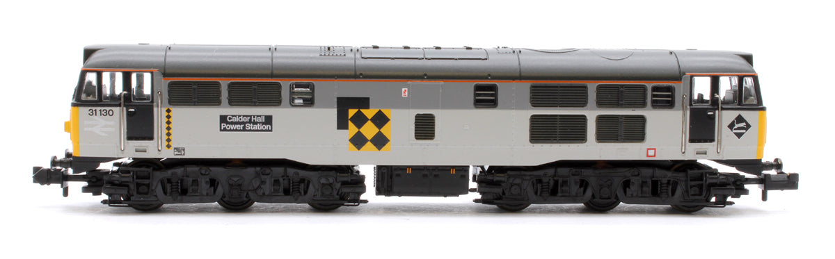 Class 31/1 Refurb. 31130 'Calder Hall Power Station' BR Rf Coal Sector Diesel Locomotive - DCC Sound