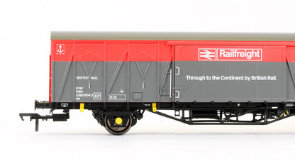 Pre-Owned 910005 VIX Ferry Van, VIX No.23803042 Railfreight red/grey
