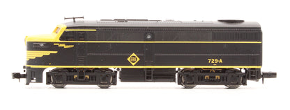 Pre-Owned 7416 FA1 Diesel Locomotive Erie - Road #729-A