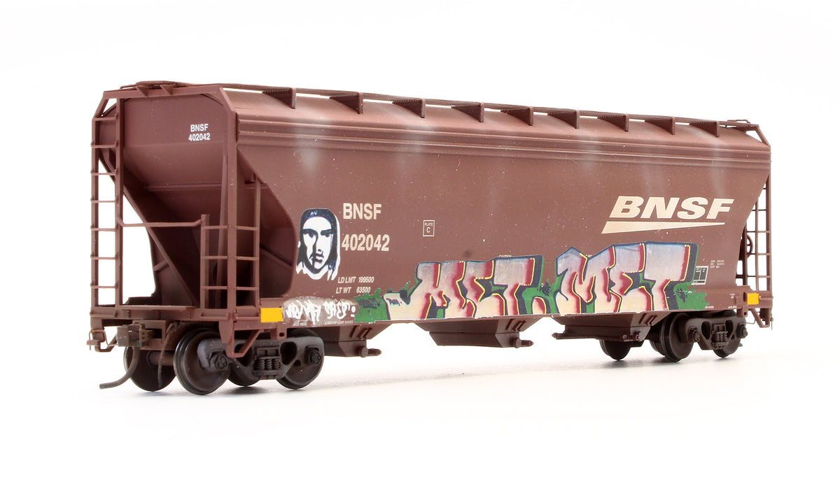 Pre-Owned 20 000 626 BNSF 4650 Hopper - Road #402042 - Custom Finished