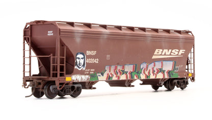 Pre-Owned 20 000 626 BNSF 4650 Hopper - Road #402042 - Custom Finished