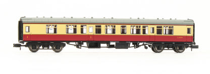 Pre-Owned 374-255A BR Crimson & Cream MK1 CK Composite Corridor Coach No.E15055