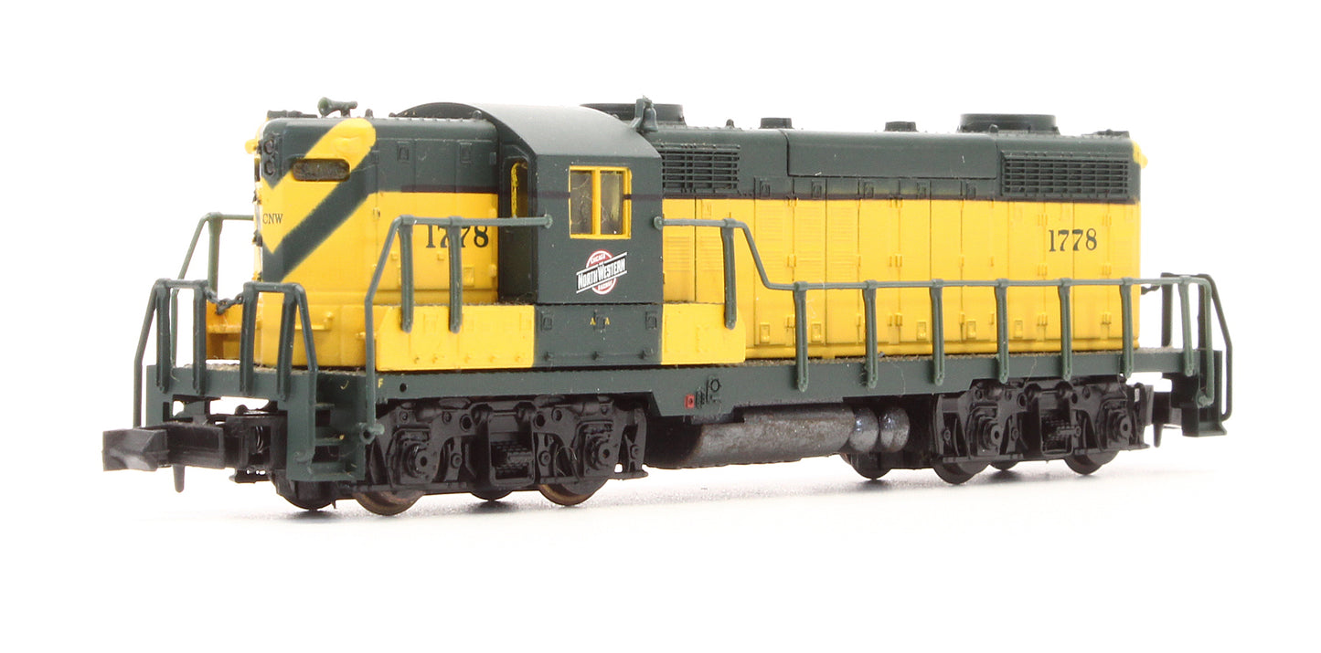 Pre-Owned 7136 GP18 Hi Nose Without Dynamic Brakes Diesel Locomotive CNW - Road #1778